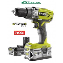 TRAPANO / AVVITATORE A PERCUSSIONE 18V RYOBI ART. R18PD3 - 242S